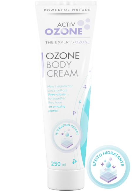 Creme corporal ozono